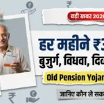 बुजुर्गों, विधवाओं और दिव्यांगों की मौज, अब हर महीने मिलेंगे ₹3000 Old Pension Yojana 2026