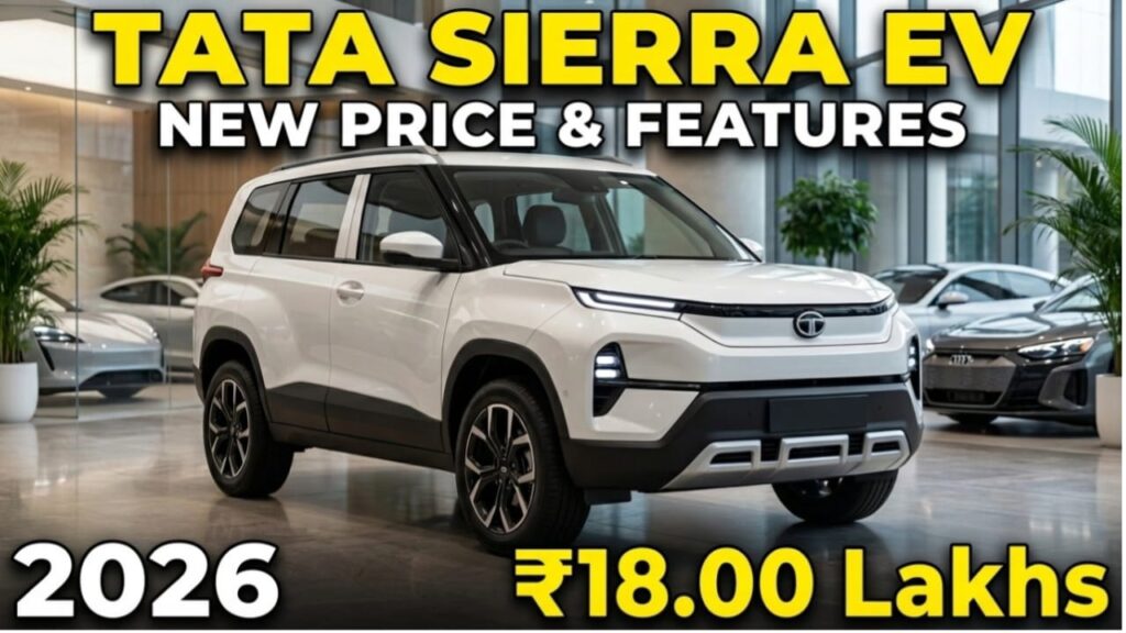 Tata Sierra Ev 2026 model