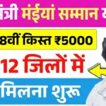 Maiya Samman Yojana 17vi 18vi Kist Paisa Milna Shuru: 12 जिलों में 17वीं-18वीं किस्त ₹5000 मिलना शुरू, यहाँ से करें चेक अपना नाम